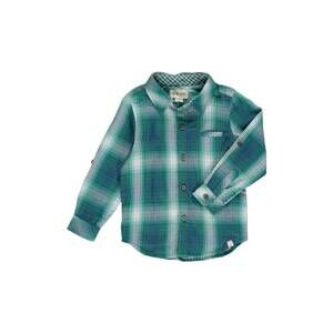 NEW ME & HENRY boy's grady plaid shirt in green
